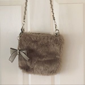 Charming Charlie Fur Cross Body
